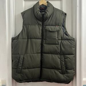 Hawke &‎ Co I sated Down Puffer Vest, Olive Green XL